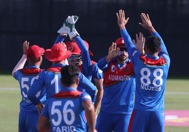 Afghanistan whitewash Netherlands to grab crucial Cricket World Cup Super League points. Pic/ICC