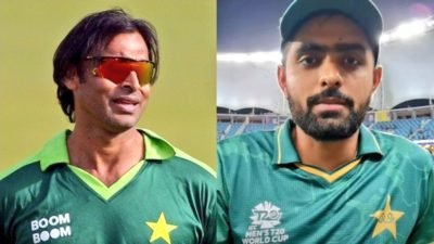 Shoaib Akhtar justifies criticism of Babar Azam for not finishing matches Shoaib Akhtar justifies criticism of Babar Azam for not finishing matches