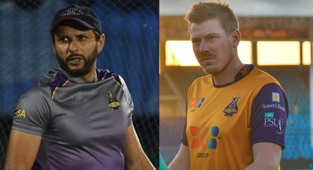 PSL 2022: Shahid Afridi hits out at James Faulkner for 'baseless allegations'. Pic/PSL