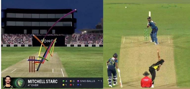 Mitchell Starc bowls most bizarre wide ball during 3rd T20I vs SL
