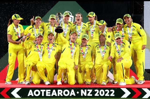 Australia lift seventh World Cup after Alyssa Healy's heroics. Pic/ICC