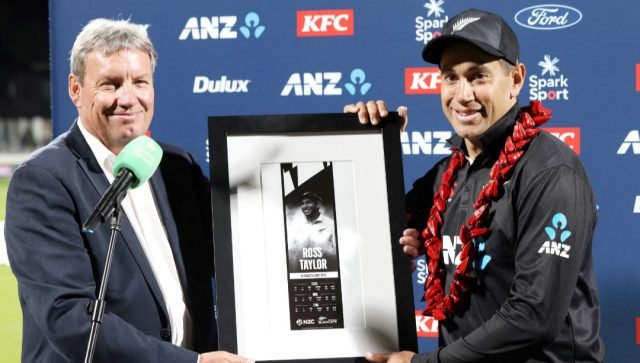 Ross Taylor bids adieu to International cricket, relive his top moments in New Zealand colours. Pic/ICC