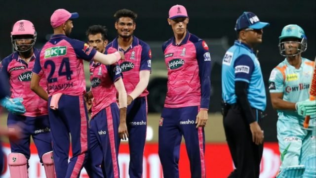IPL 2022: Hetmyer, bowlers help Rajasthan Royals beat Lucknow Super Giants. Pic/IPL