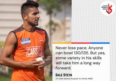 Never lose pace, anyone can bowl 130/135: Dale Steyn on Umran Malik
