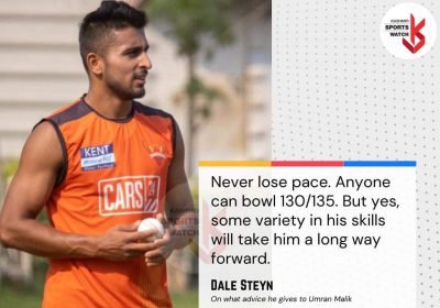 Never lose pace, anyone can bowl 130/135: Dale Steyn on Umran Malik Never lose pace, anyone can bowl 130/135: Dale Steyn on Umran Malik