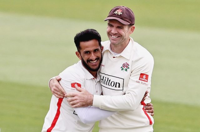 Hassan Ali is absolute legend, never says no to Captain: James Anderson. Pic/Hassan Ali Twitter