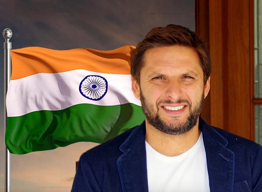 Shahid Afridi confirms daughter waved Indian Flag.
