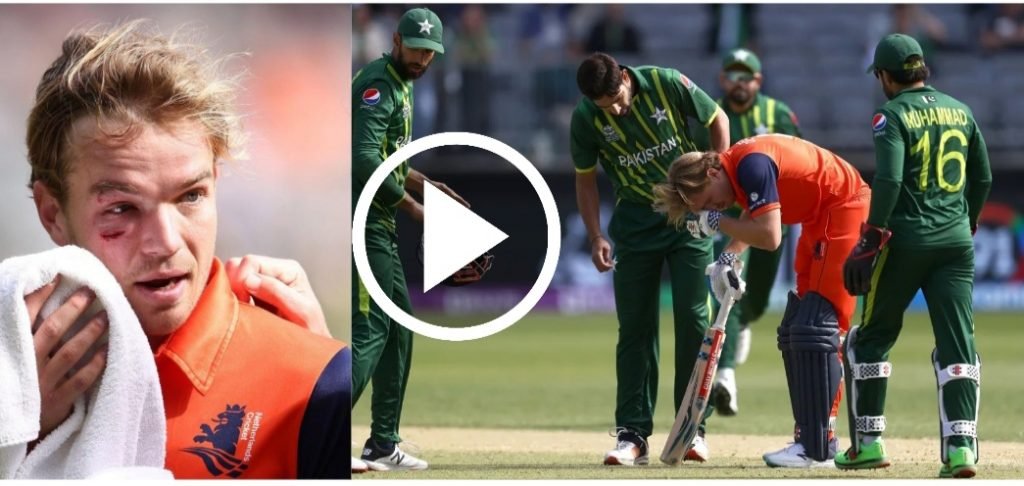 Watch: Haris Rauf bouncer injures Netherlands batter in T20 World Cup clash
