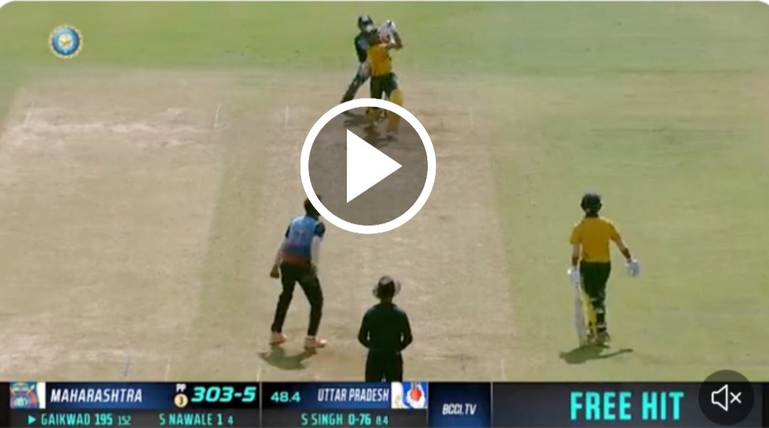 WATCH: Ruturaj Gaikwad smashes 7 Sixes in an Over