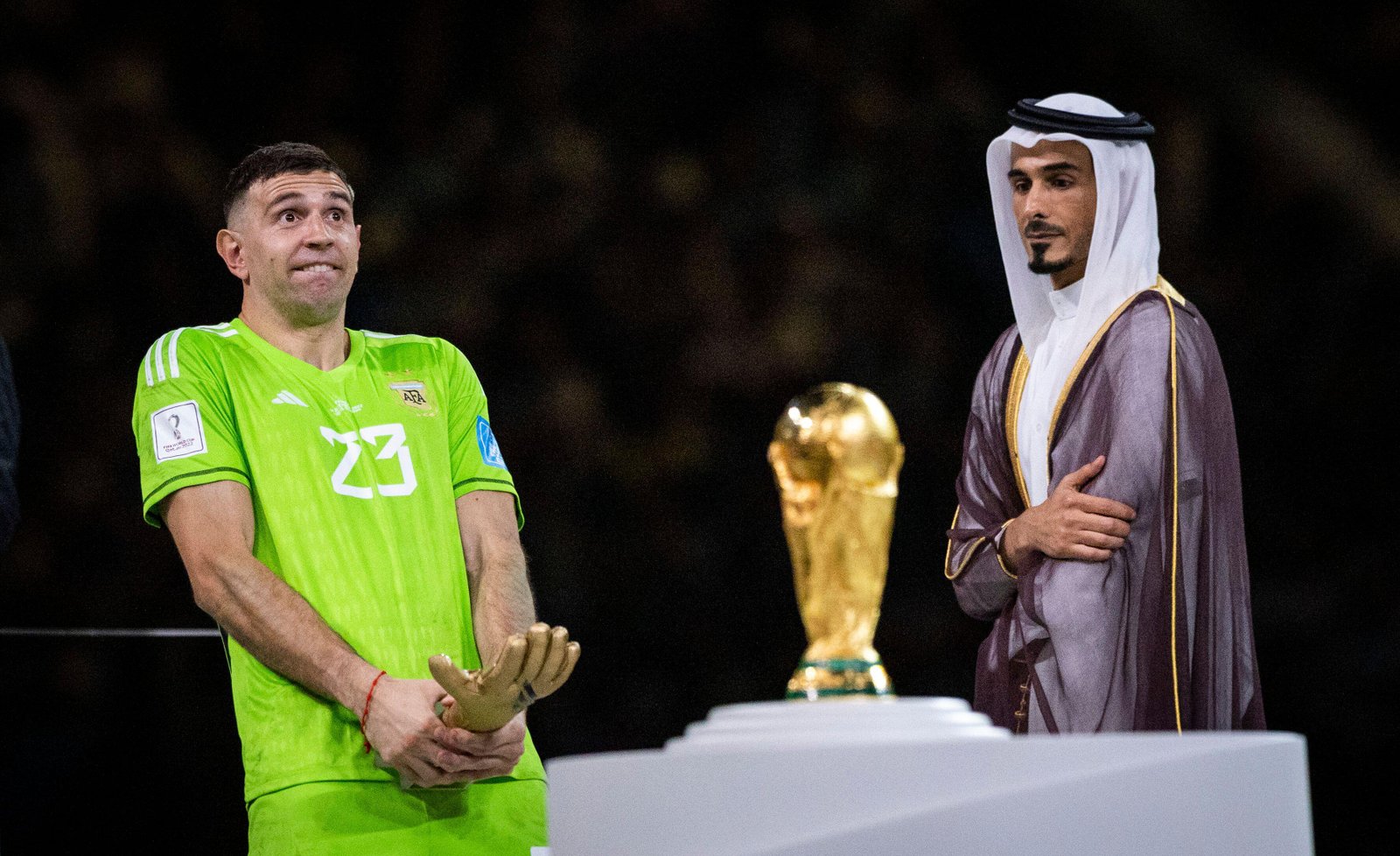 Argentina goalkeeper Emiliano Martinez explains reason behind Obscene