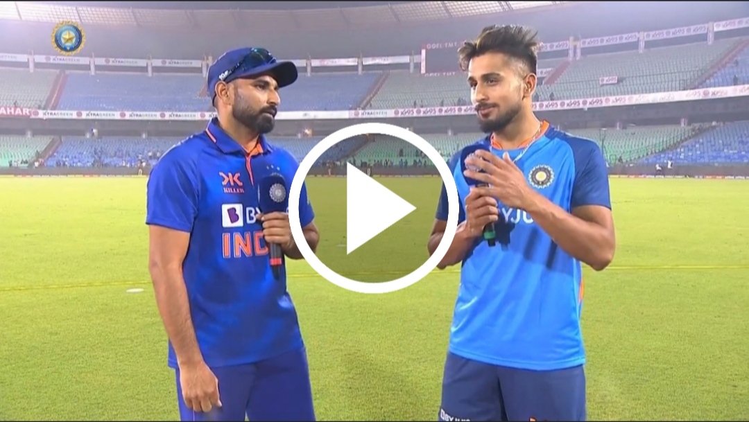 WATCH: Umran Malik wants to learn Mohammad Shami's secret of remaining cool during pressure situations