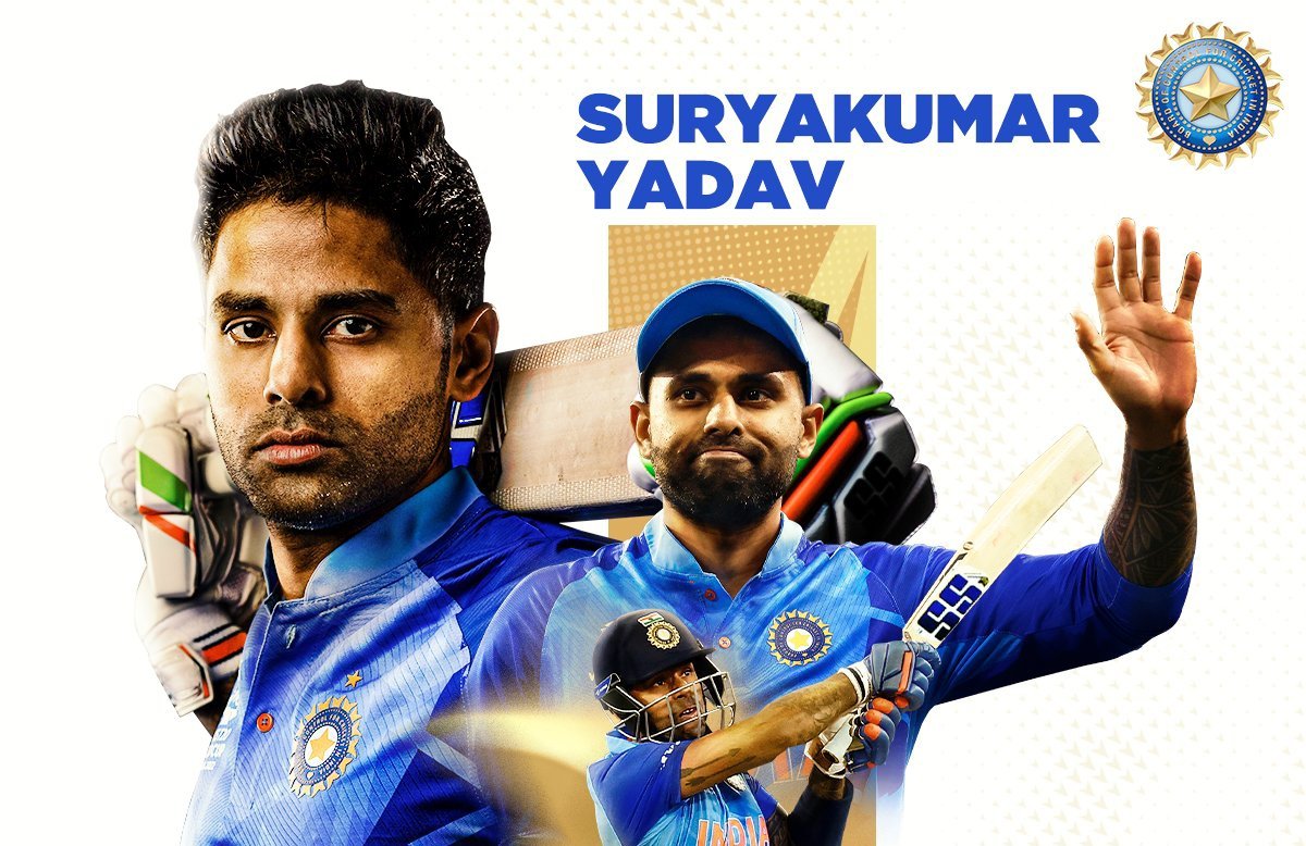 Suryakumar Yadav named as ICC T20I Cricketer of the Year 2022